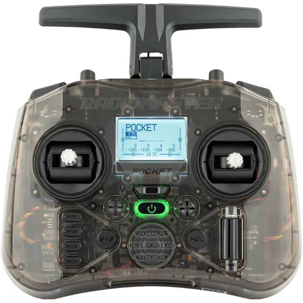 

Пульт керування RadioMaster Pocket ELRS M2 Charcoal