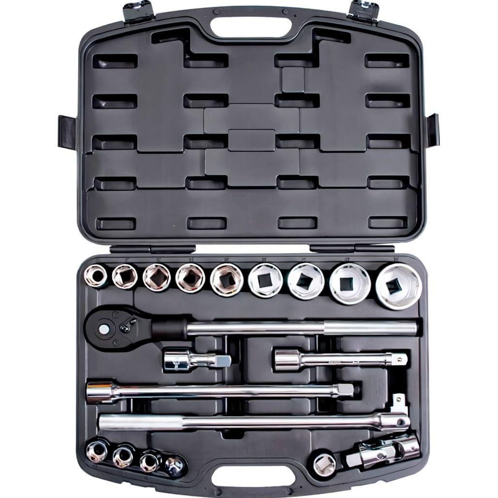 

Набор торцевых головок с трещоткой Intertool ET-6023 20шт