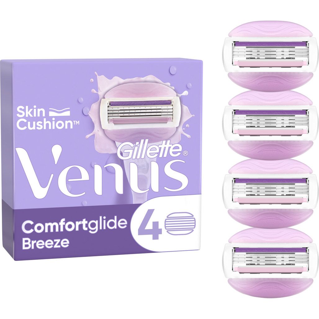

Змінне лезо Gillette Venus ComfortGlide Breeze 4 шт (7702018886364)