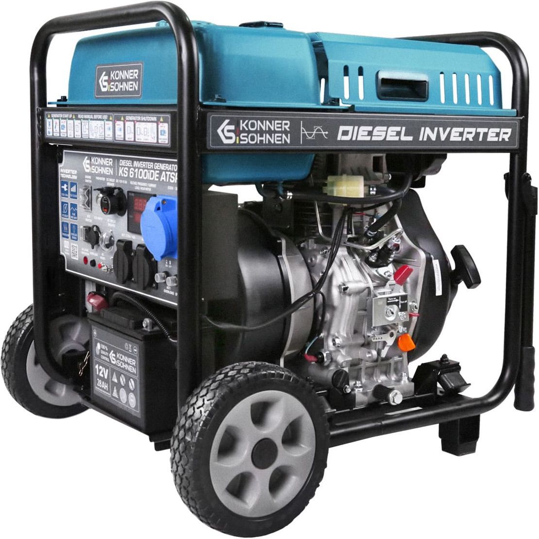 

Інверторний дизельний генератор Konner&Sohnen KS 6100iDЕ ATSR