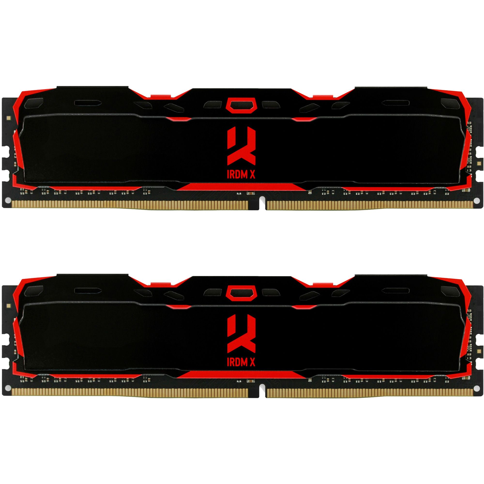 

Модуль памяти DDR4 Goodram Iridium X 32GB (2x16GB) 3200MHz Black (IR-X3200D464L16A/32GDC)
