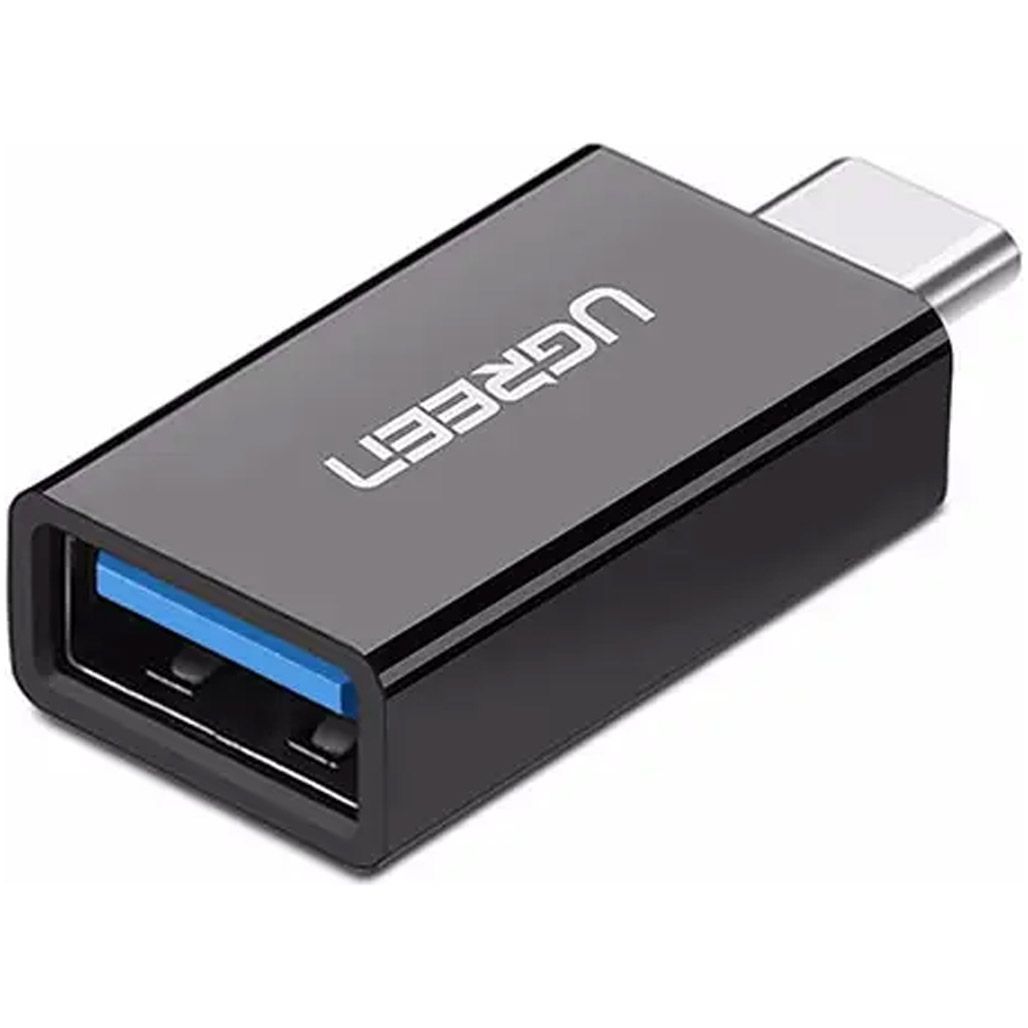 

Переходник Ugreen US173 USB-C to USB-A OTG 15см Black (20808)
