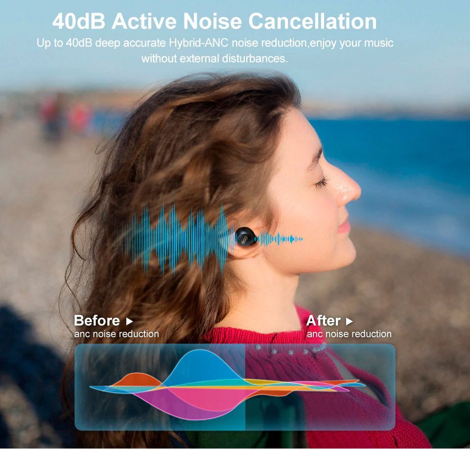 Наушники QCY HT07 ArcBuds Lite Black [85644] 