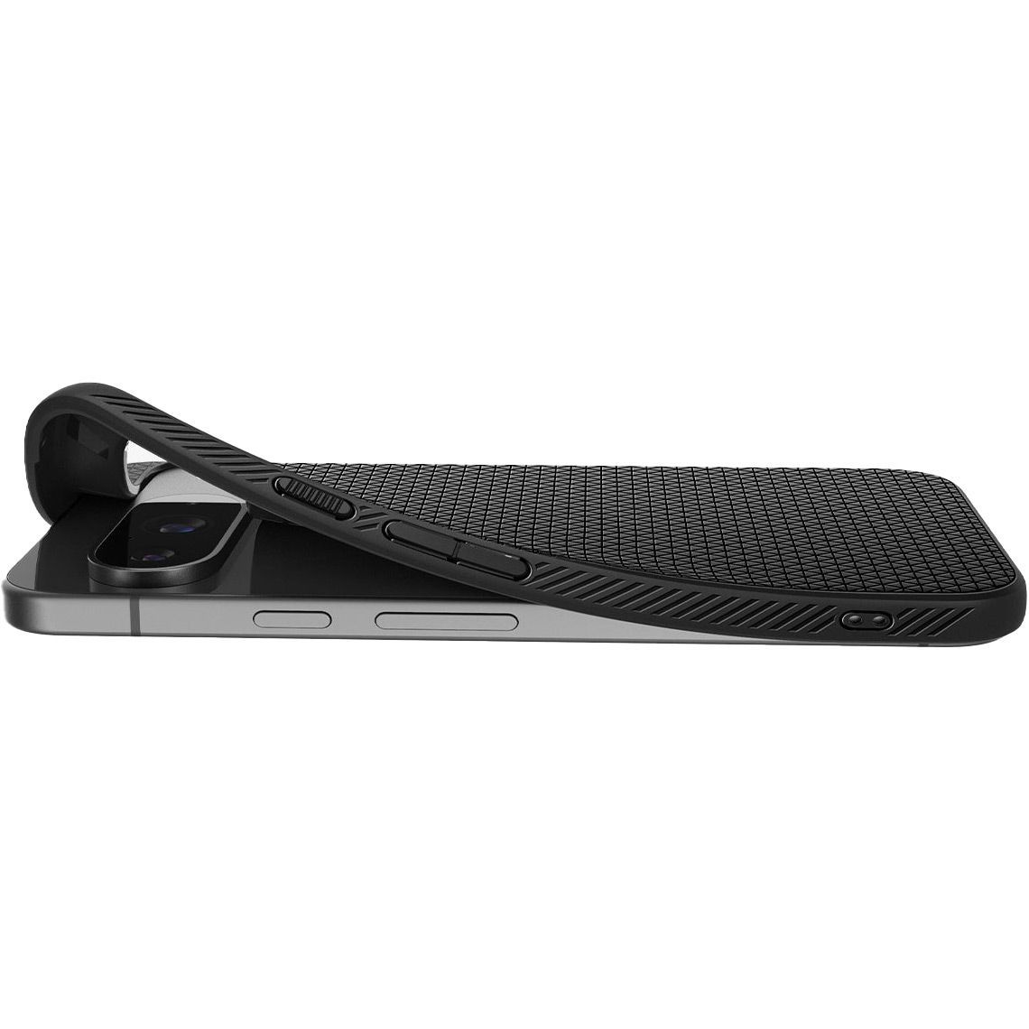 Чохол Spigen Case Liquid Air Matte для Google Pixel 9 Pro/ Pixel 9 Black (ACS07682)