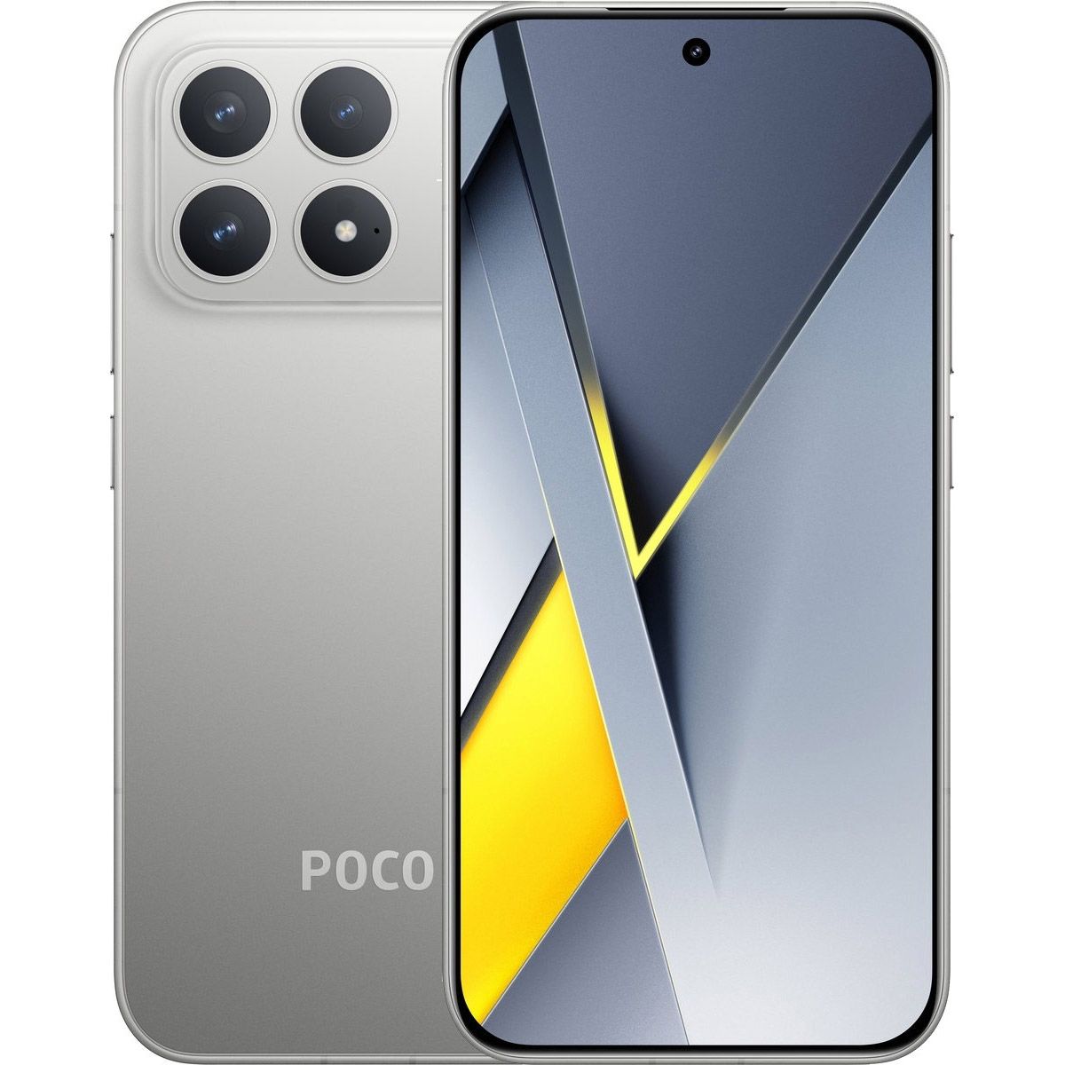 

Смартфон Poco F8 Pro 12/512GB Titanium Silver Global EU