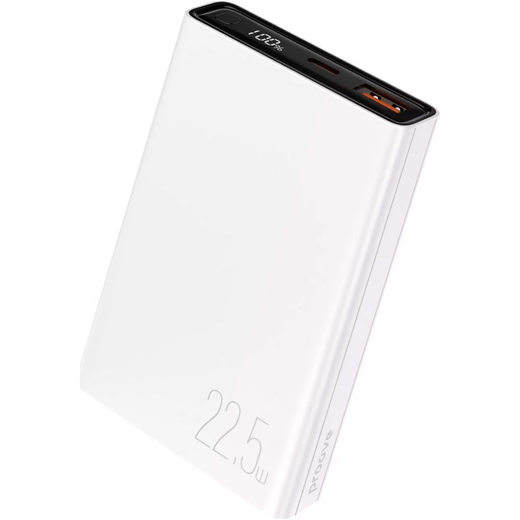 Зовнішній акумулятор Proove Hyper Flux 10000mAh 22.5W White (PBH120120002)