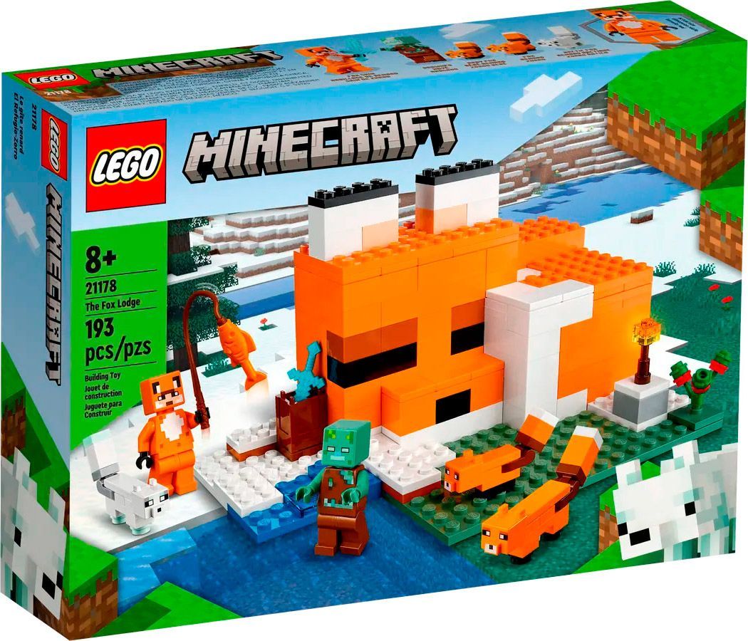 Конструктор LEGO Minecraft Нора лисиці (21178)