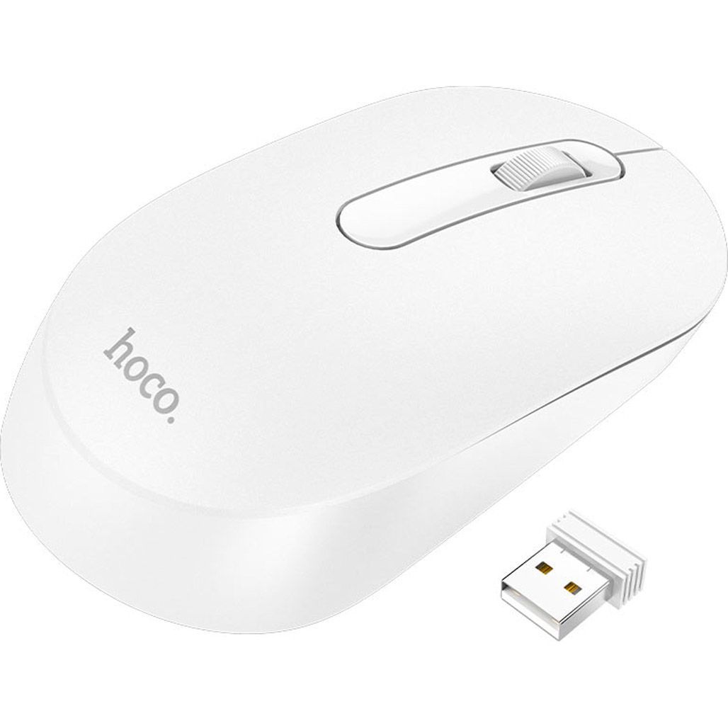 

Мышь Hoco GM14 Platinum Wireless White (757876)