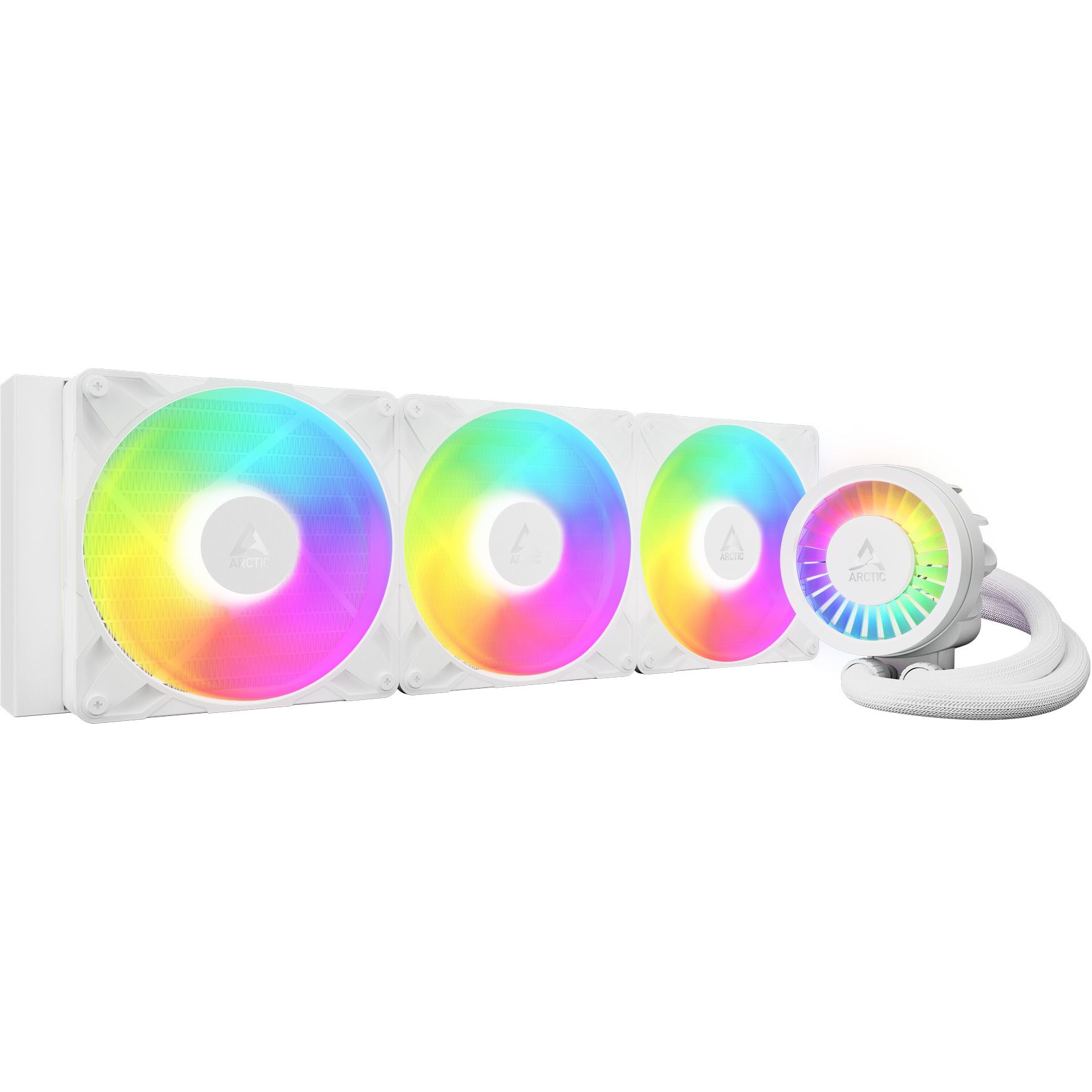 

Система водяного охлаждения Arctic Liquid Freezer III Pro 420 A-RGB White (ACFRE00189A)
