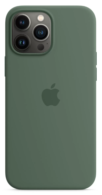 Чохол Silicone Case з MagSafe для Apple iPhone 13 Pro (6.1) (Eucalyptus) ААА