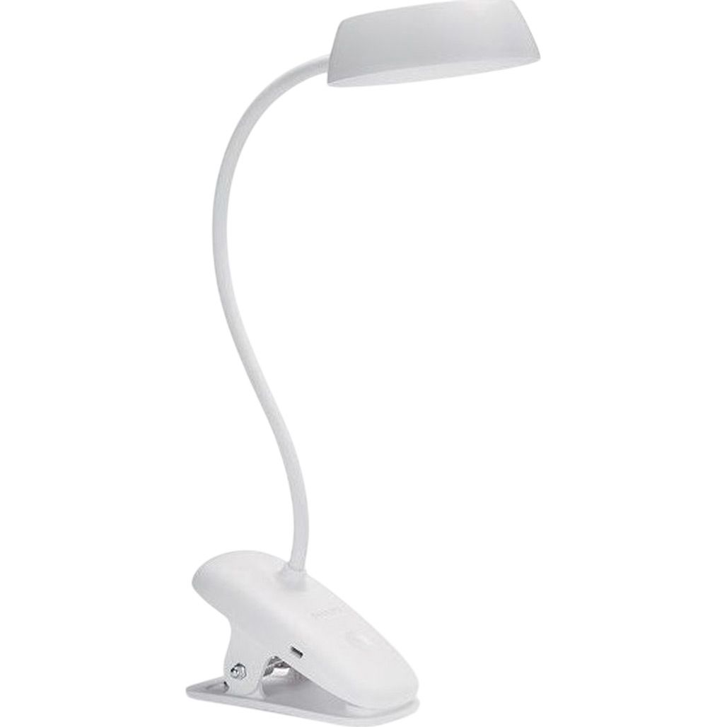 

Настольная лампа Philips LED Reading Donutclip White (929003179707)