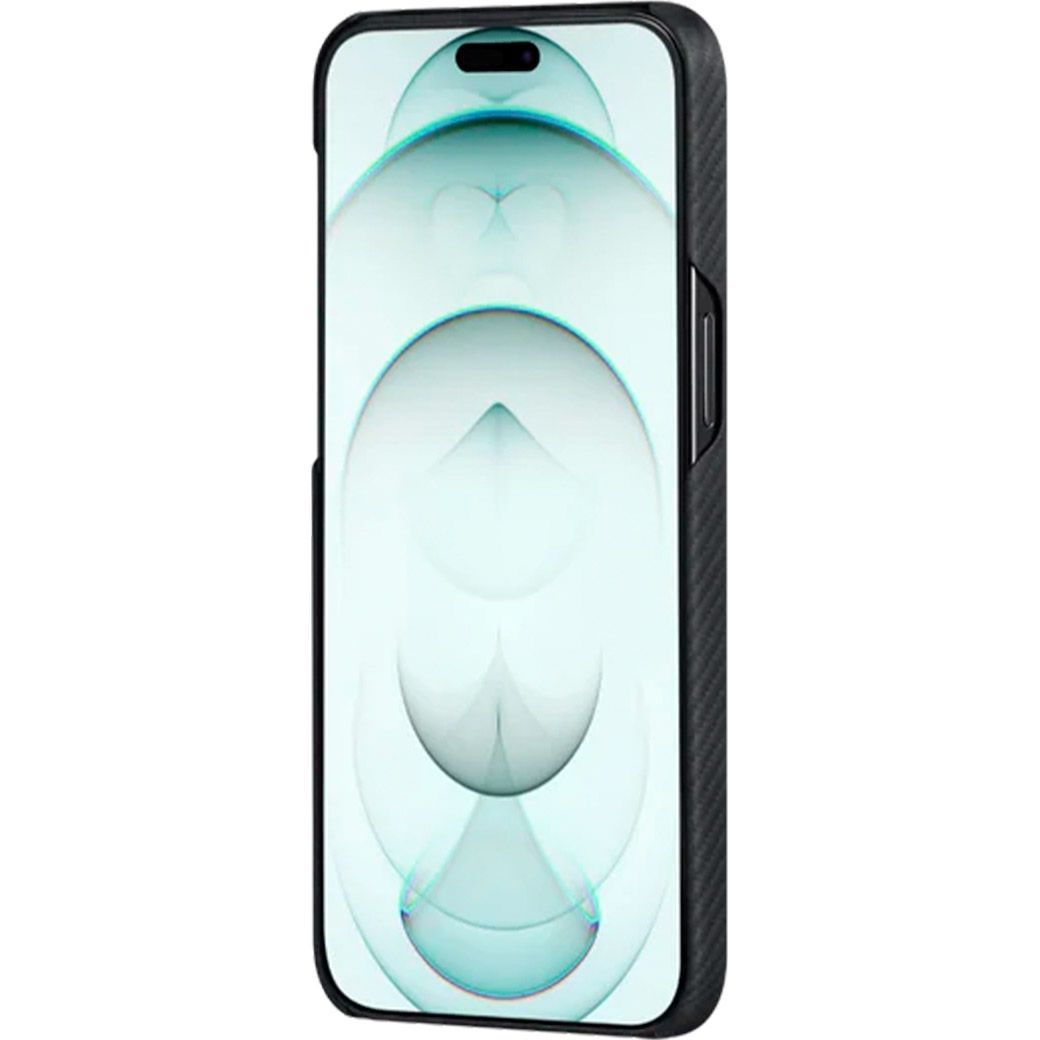 Чохол Pitaka MagEZ Case 4 600D Twill для Apple iPhone 15 Pro Black/Grey (KI1501PA) 
