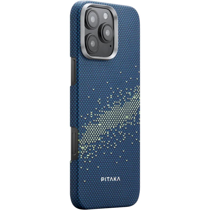 Чохол Pitaka Tactile Woven Case StarPeak MagEZ для Apple iPhone 16 Pro Max Milky Way Galaxy (KI1602PMYG)