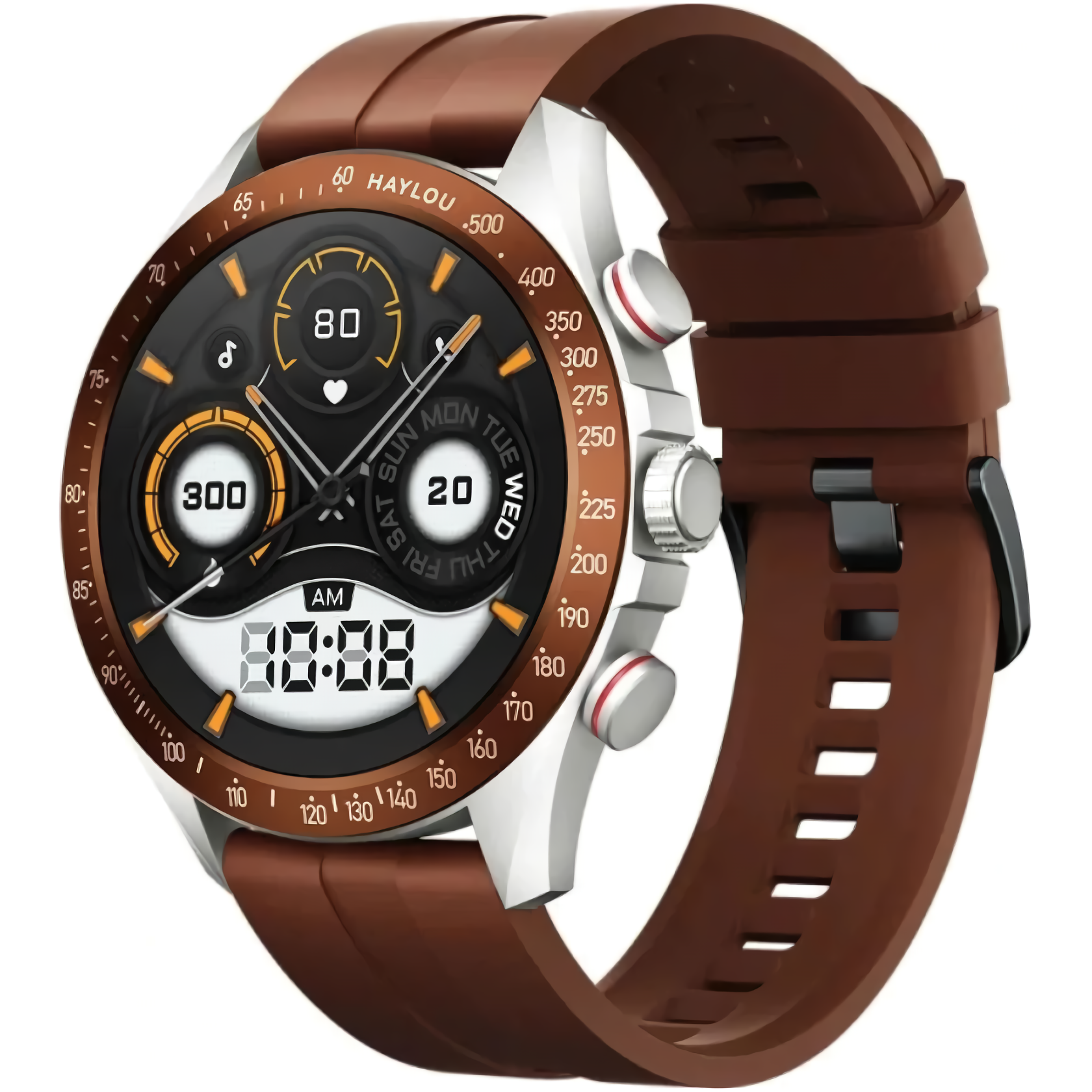 

Смарт-годинник Haylou Solar Pro LS18 Brown