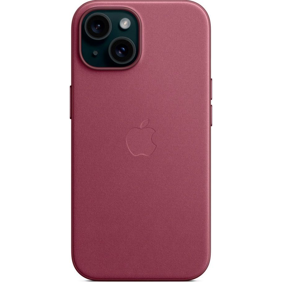 Чохол Apple FineWoven Case для iPhone 15 with MagSafe Mulberry (MT3E3ZM/A)