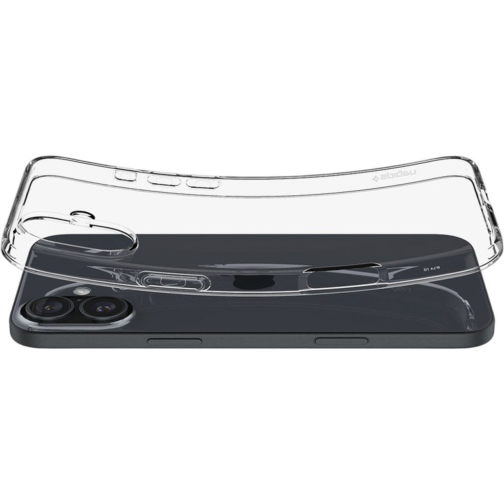 Чохол Spigen Liquid Crystal для Apple iPhone 16 Crystal Clear (ACS08190)