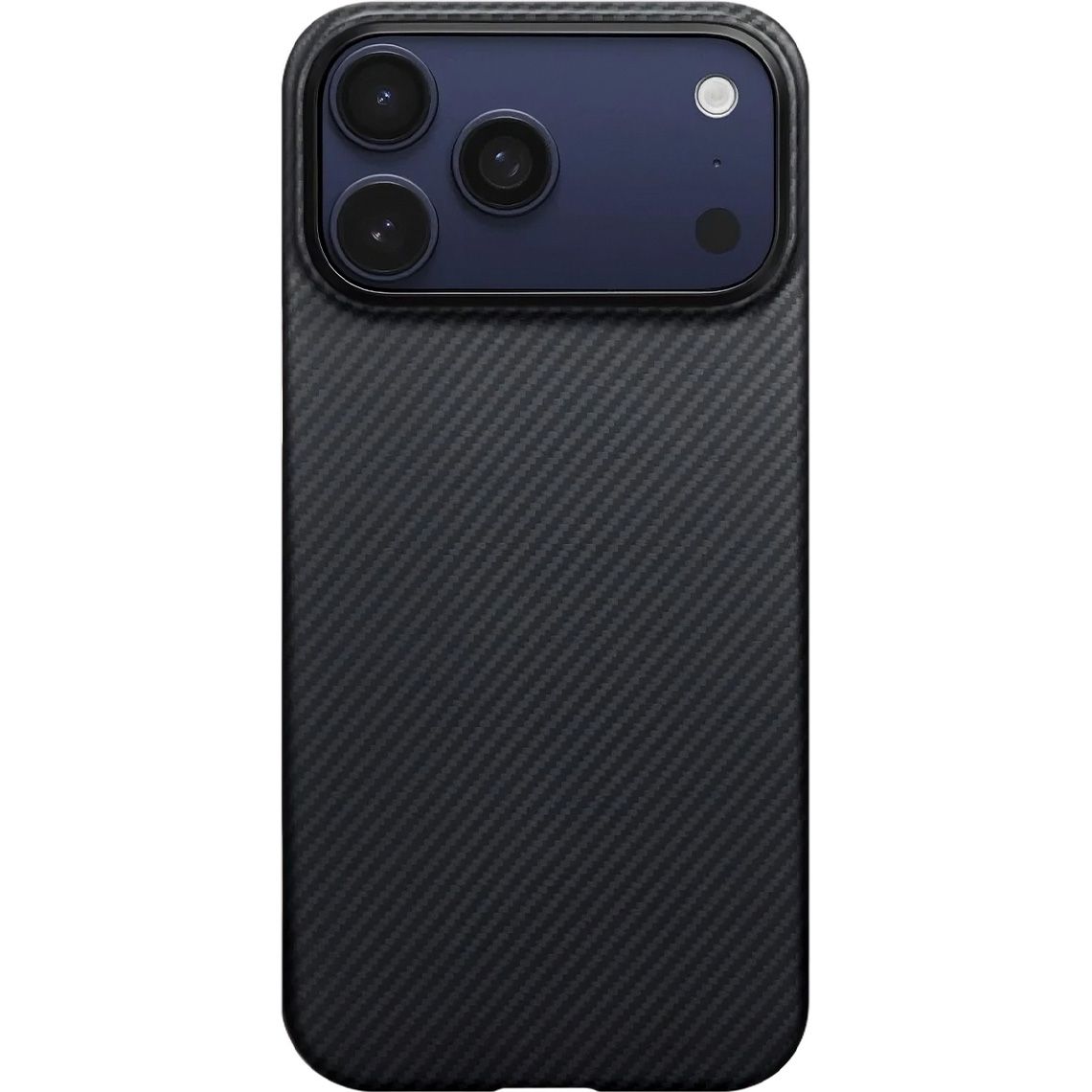 Чехол Pitaka Ultra-Slim Case Twill 600D для Apple iPhone 17 Pro Max Black/Grey (KI1701BPM)