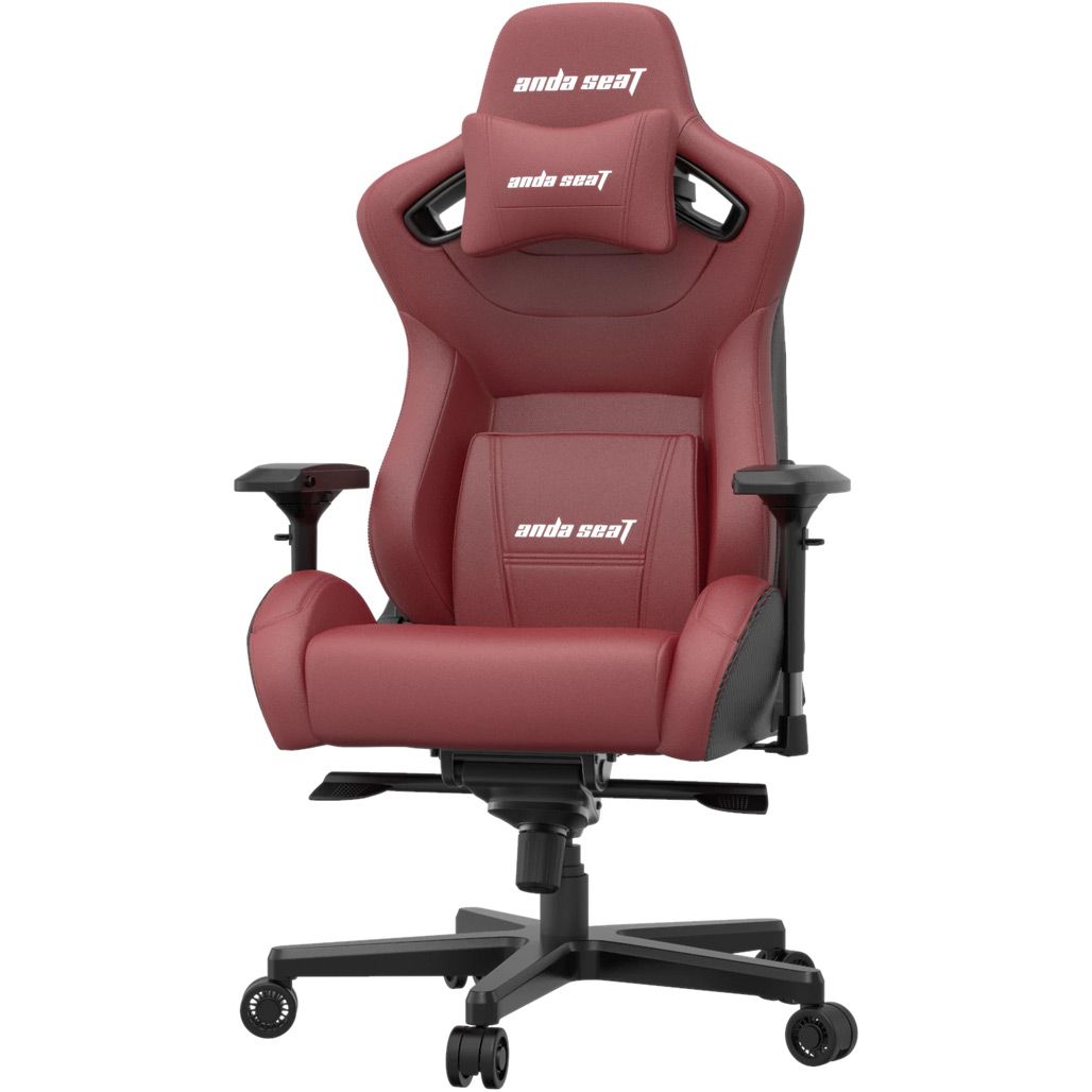 Геймерське крісло Anda Seat Kaiser 2 XL Black/Maroon (AD12XL-02-AB-PV/C-A05)