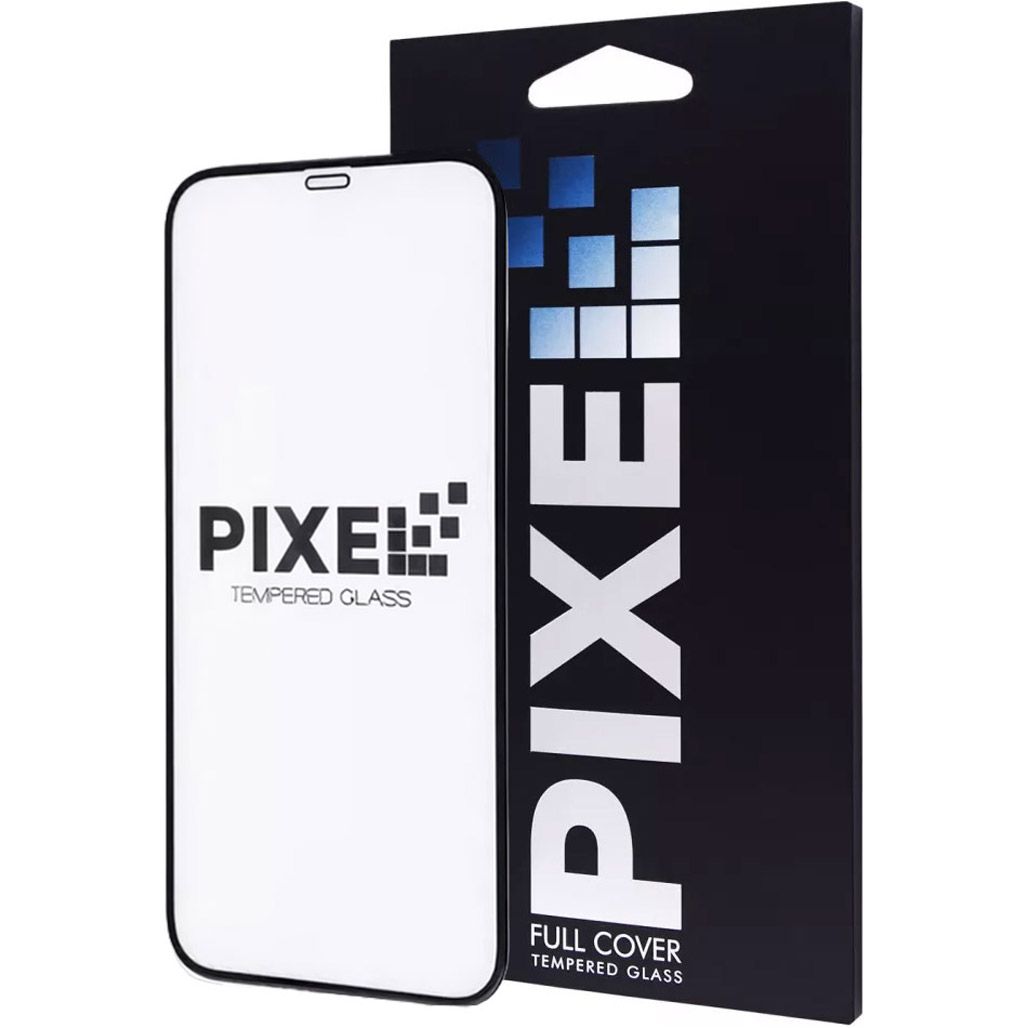 

Захисне скло Pixel Full Screen Glass для Apple iPhone 14 Pro/15/16 Black