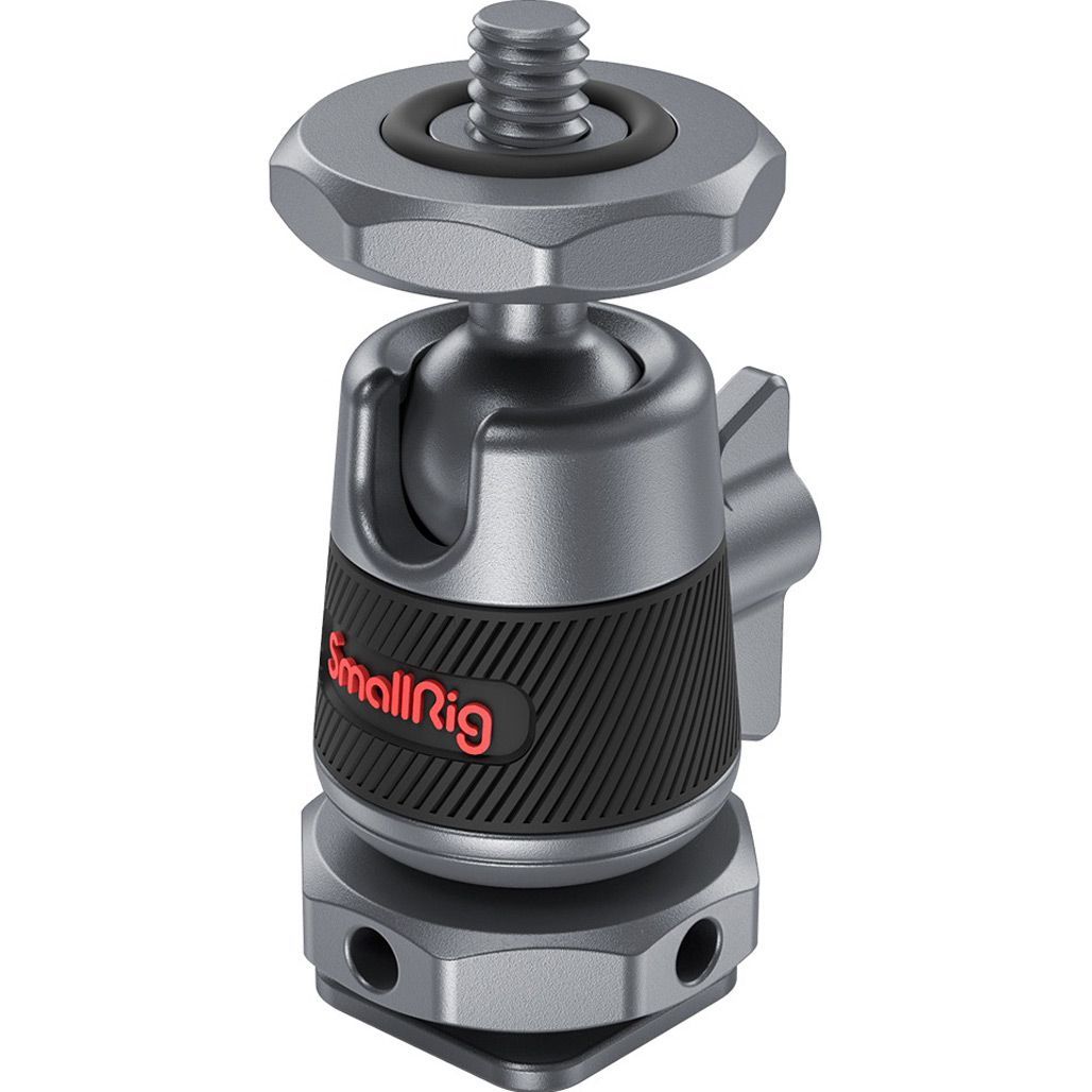 

Штативна головка SmallRig Mini Ball Head with Removable Cold Shoe Mount (2948)