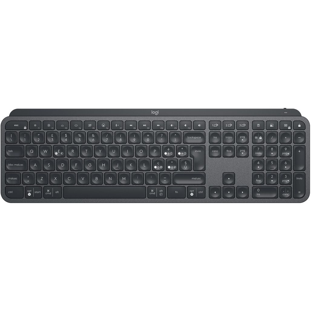 

Клавиатура Logitech MX Keys Advanced for Business Illuminated ENG/UA Graphite (920-010251)