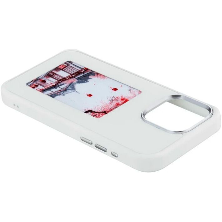 Чохол Ink Show E-ink Screen Case для Apple iPhone 15 Pro White 