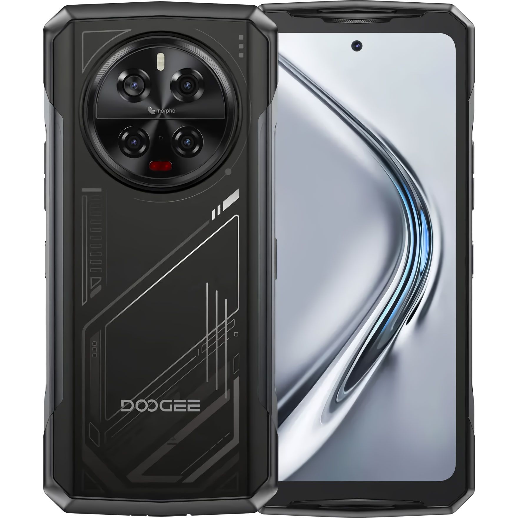 

Смартфон Doogee V40 12/512GB Midnight Silver