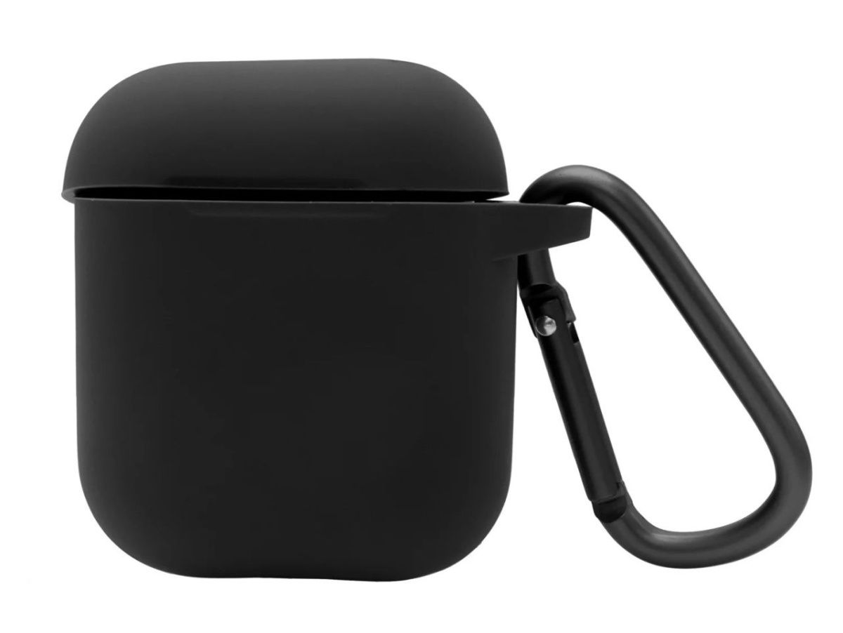 

Чохол Silicone Case with carbine для Apple AirPods Black