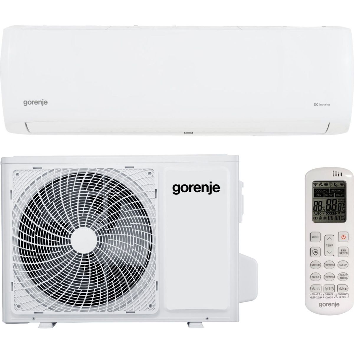 

Спліт-система Gorenje TITAN26IN CJ/TITAN26OUT CJ