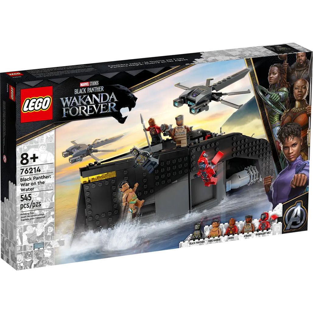 Конструктор LEGO Super Heroes Marvel Чорна Пантера: війна на воді (76214)