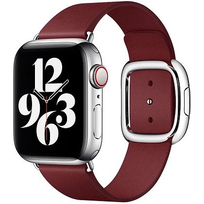 Ремінець Apple Watch Modern Buckle для Apple Watch 38/40/41mm Garnet Size L (MY652) 