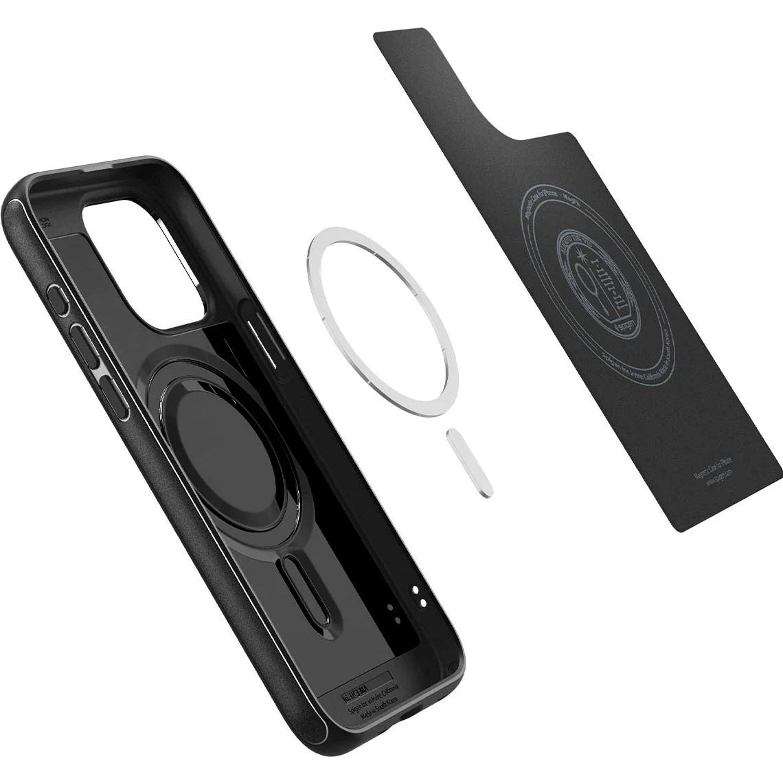 Чохол Spigen Mag Armor MagFit with MagSafe для Apple iPhone 15 Pro Matte Black (ACS06736)