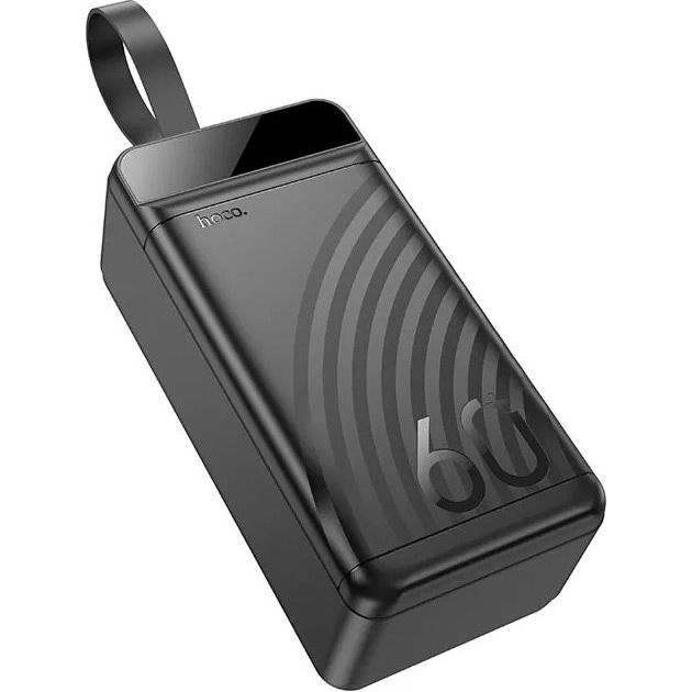 Зовнішній акумулятор Hoco Element J123C 60000mAh 22.5W Black