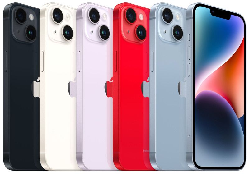 Смартфон Apple iPhone 14 128GB Purple (MPV03)