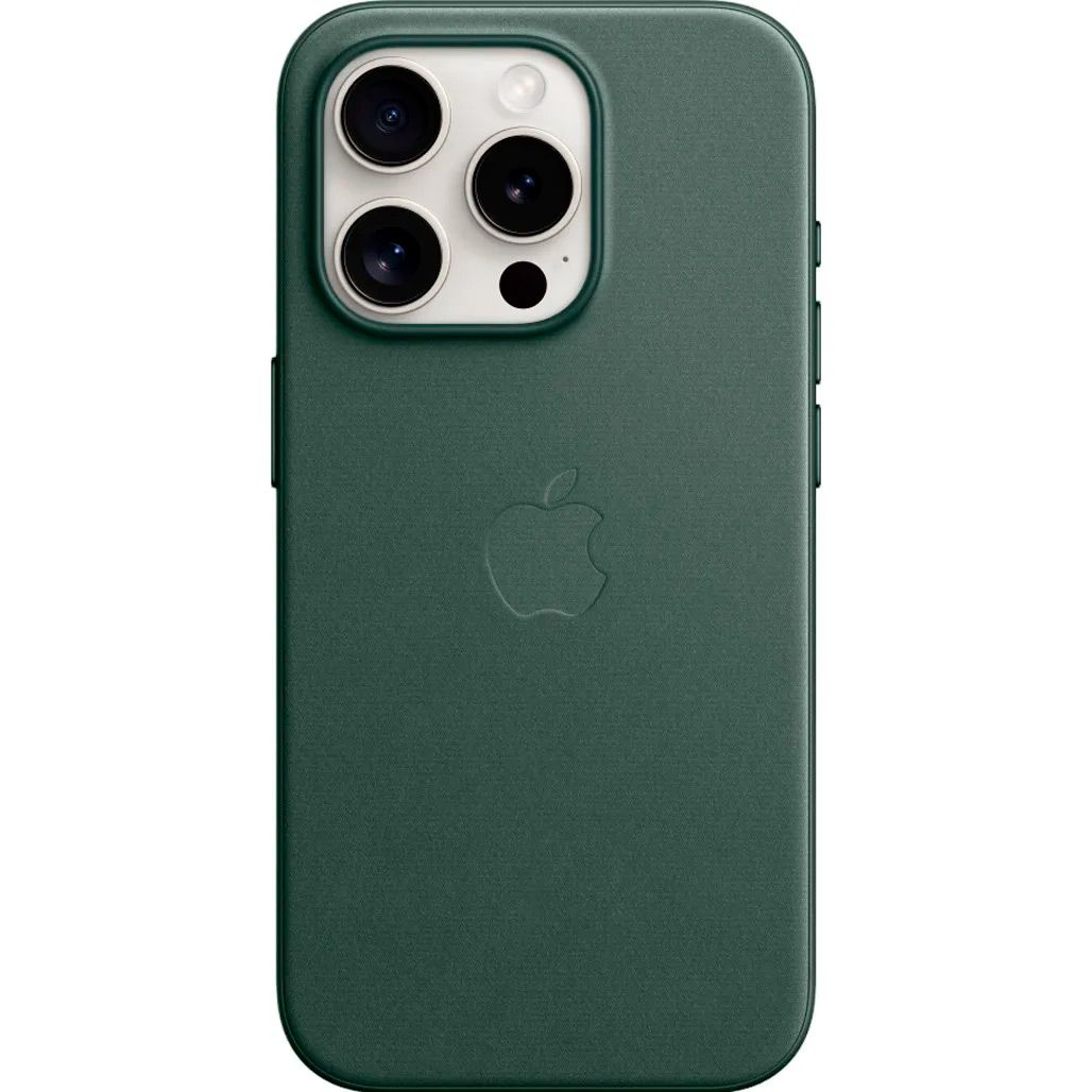 

Чехол FineWoven Case with MagSafe для Apple iPhone 15 Pro Evergreen AAA