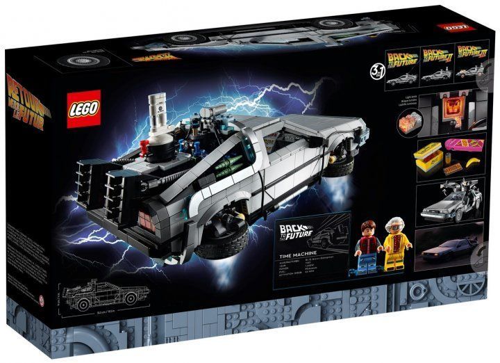 Конструктор LEGO Expert Назад у майбутнє Делореан (10300)