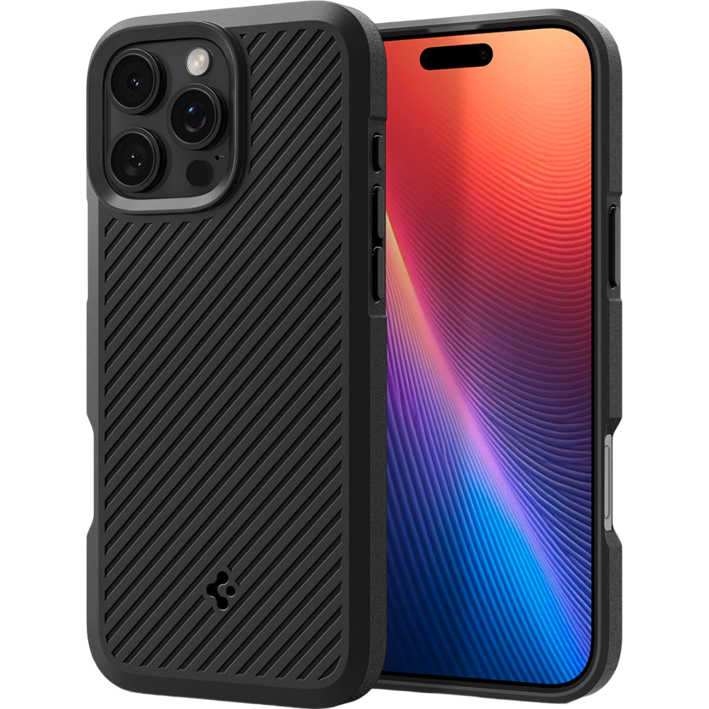 Чохол Spigen Core Armor для Apple iPhone 16 Pro Matte Black (ACS08157)