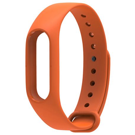 

Силиконовый ремешок для Xiaomi Mi Band 2 Strap (Orange) [20764]