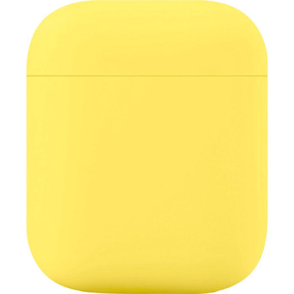 

Чохол для навушників New Silicone Case для AirPods 2 Lemon