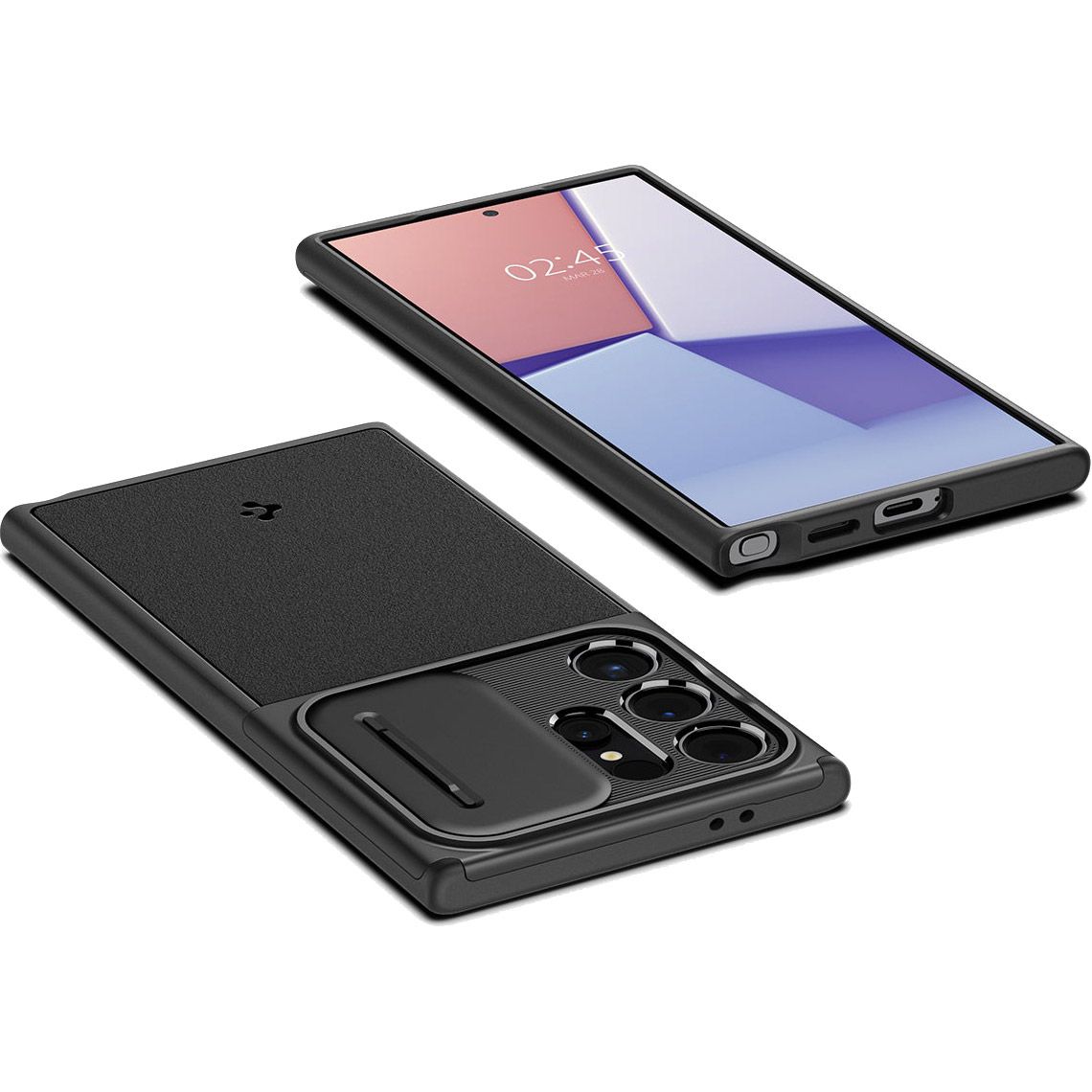 Чохол Spigen Optik Armor для Samsung Galaxy S24 Ultra Black (ACS07313)