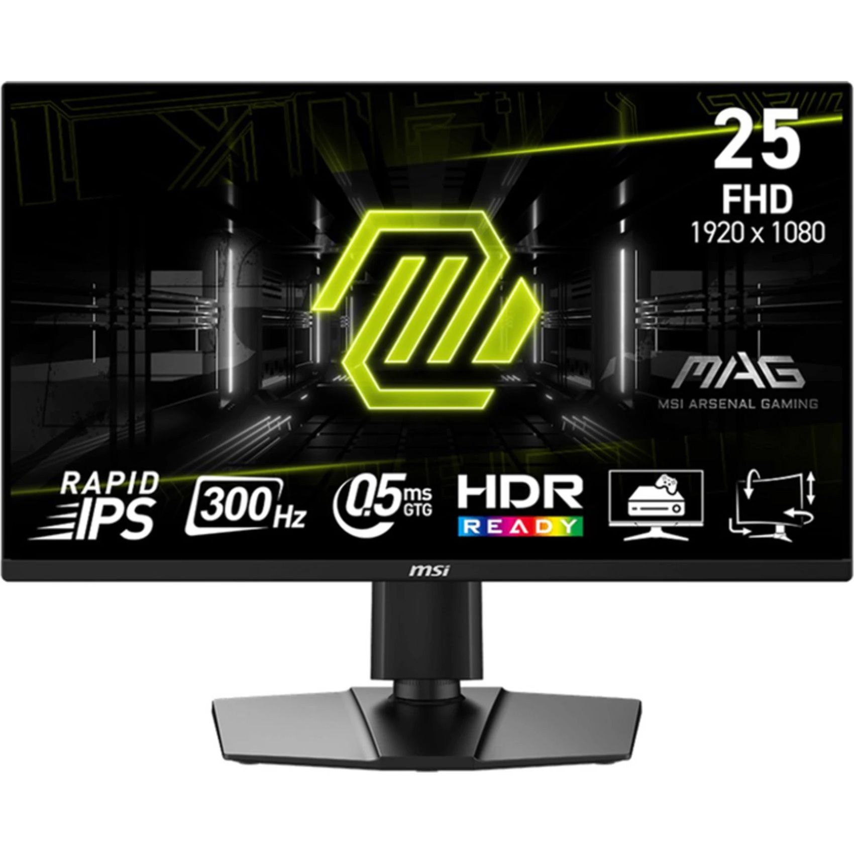 

Монітор MSI 25" MAG 255PXF (9S6-3BC24M-064)