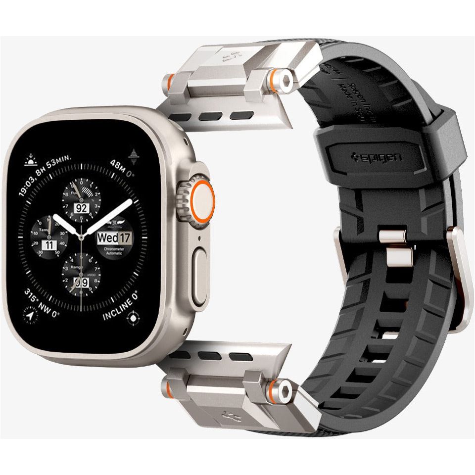 Ремінець Spigen DuraPro Armor для Apple Watch 42/44/45/49 mm Black (AMP06065)