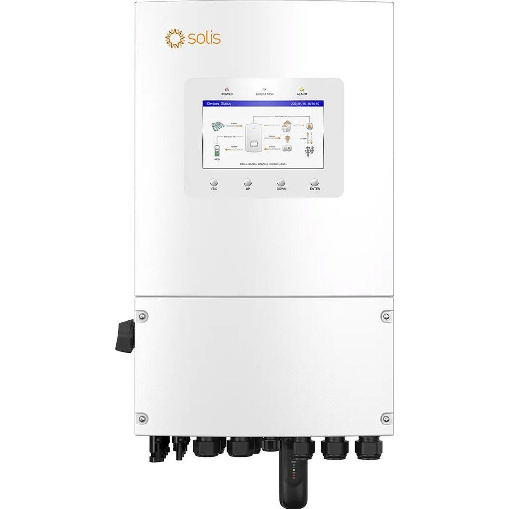 

Гибридный солнечный инвертор Solis S6-EH1P8K-L-PLUS 48V