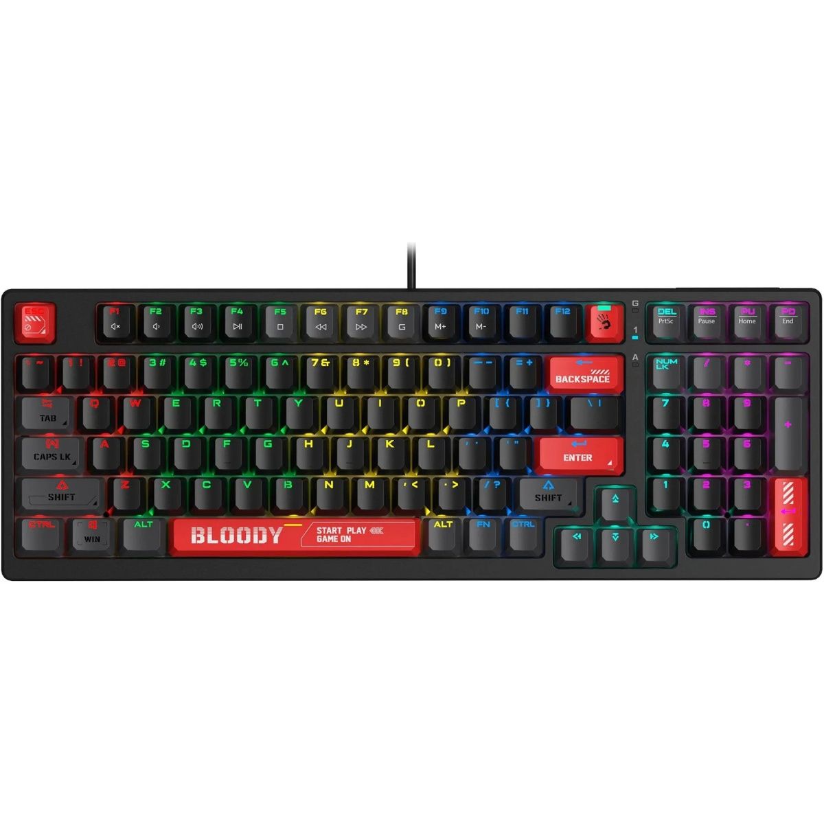 

Клавиатура Bloody S98 Red (4711421991674)