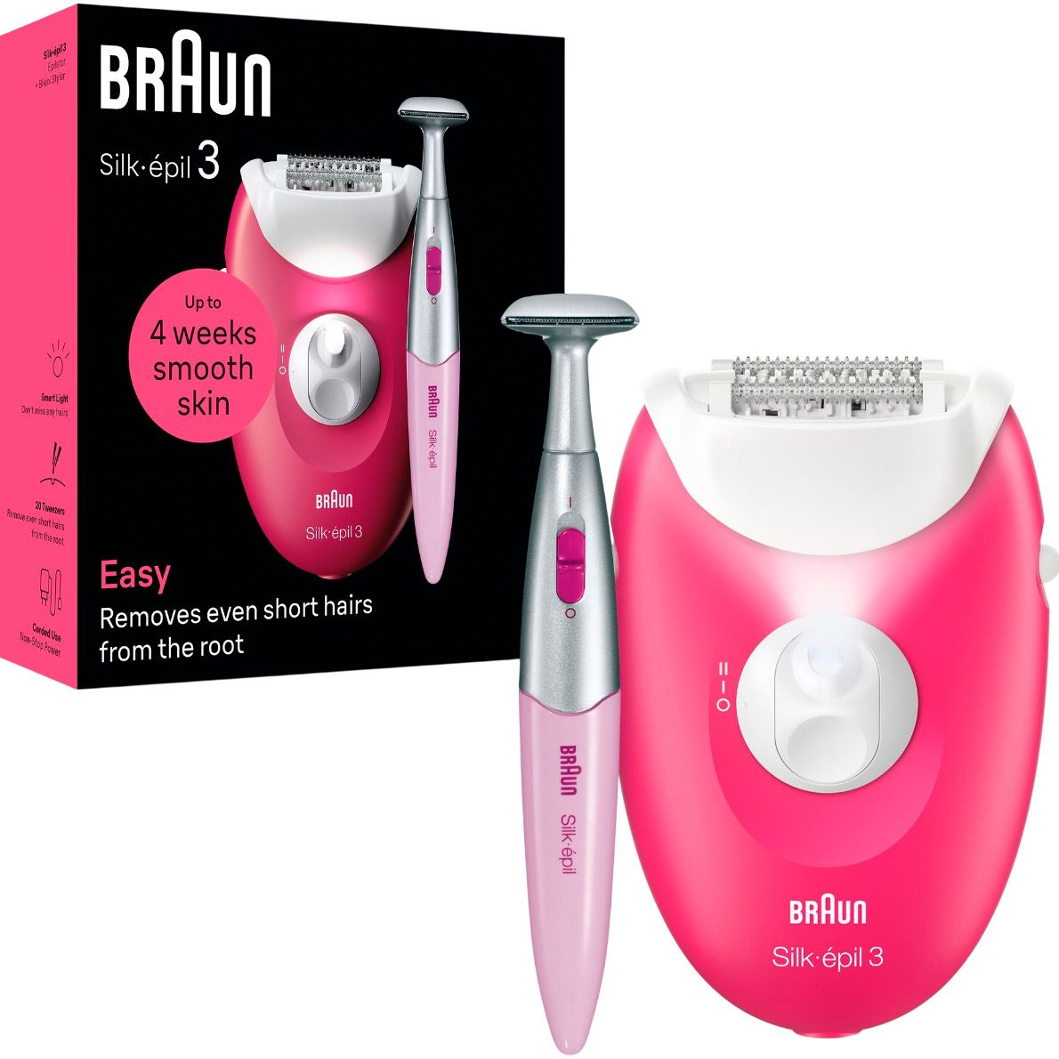 Епілятор Braun Silk-epil 3 SE 3-202