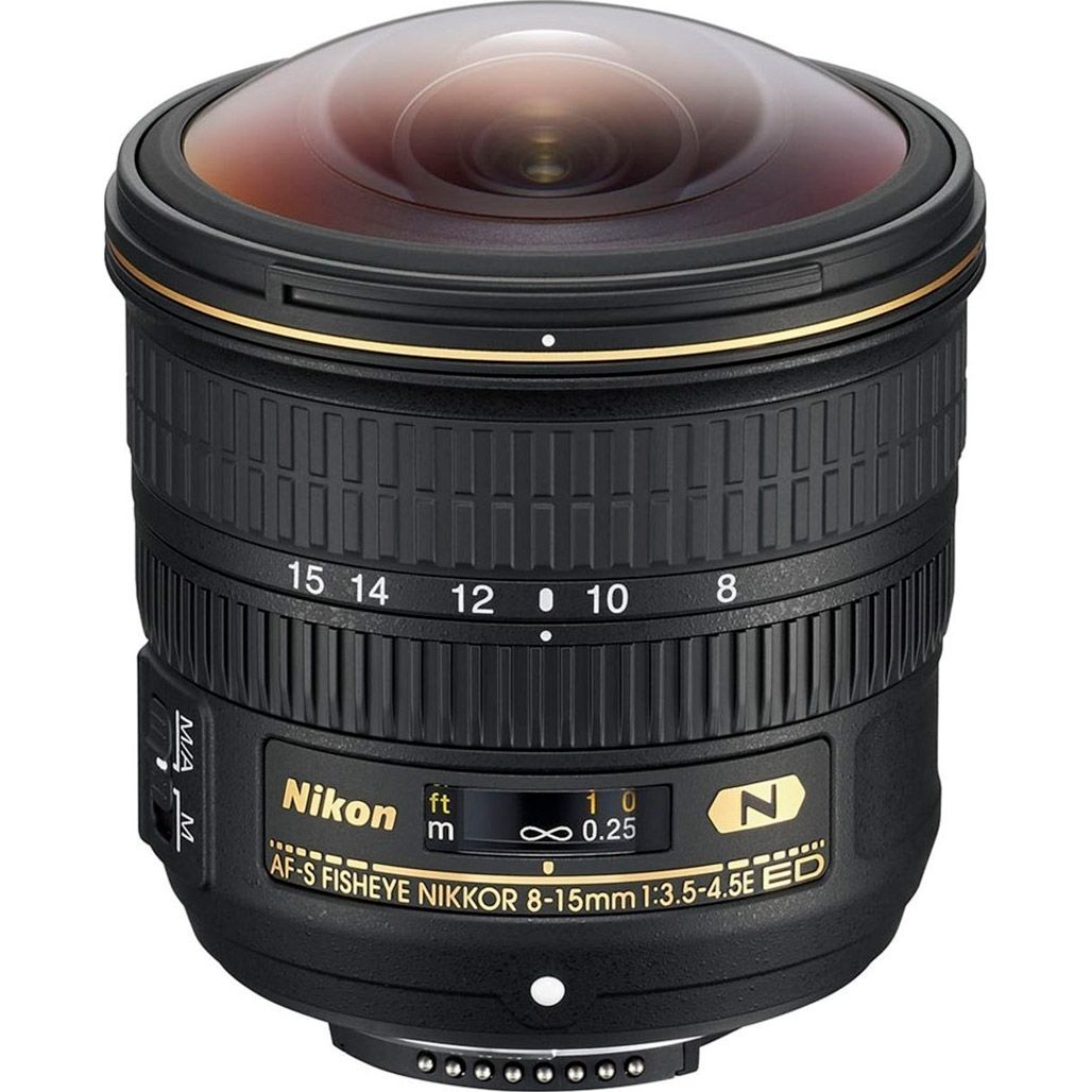 

Об'єктив Nikon AF-S FISHEYE-NIKKOR 8-15mm f/3.5-4.5E E (JAA831DA)