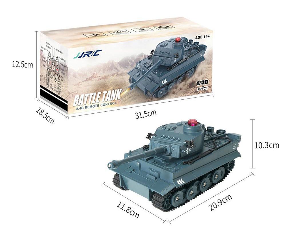 Танк JJRC Q85 1:30 Battle Tank (Dark Blue)