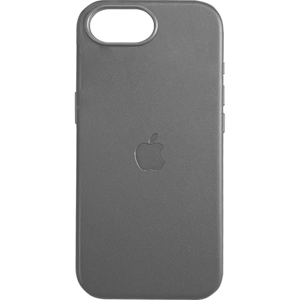 

Чехол Apple Leather Case with MagSafe для iPhone 17e/ 16e Light Grey AAA