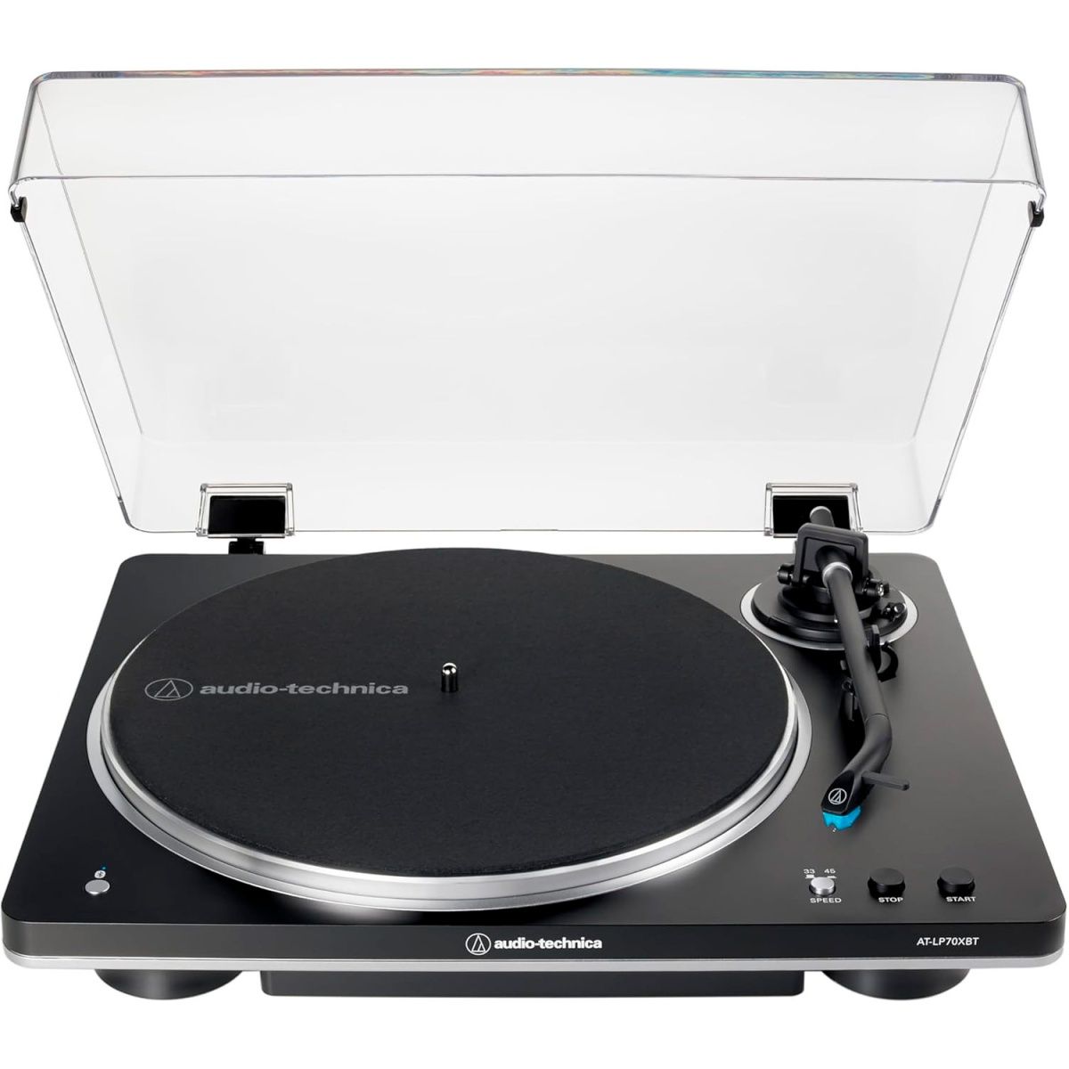 

Проигрыватель виниловых дисков Audio-Technica AT-LP70XBT Black-Silver (AT-LP70XBTBK)