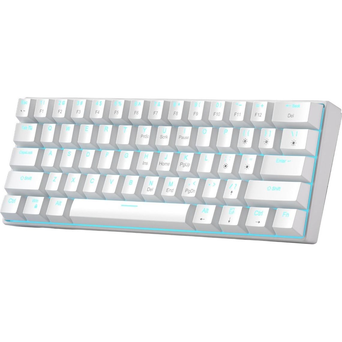 

Клавиатура MageGee MK-Star 61 LED Red Switch White (6971969720978-UA)